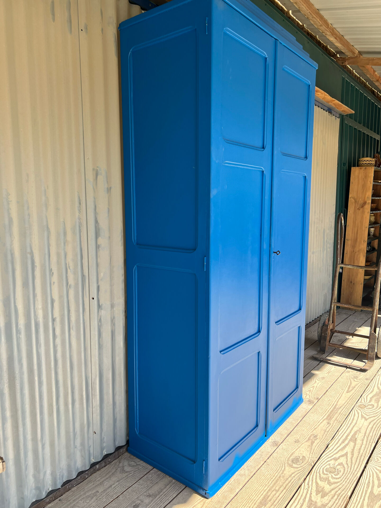 Blue wardrobe