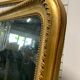 Golden Louis Philippe Mirror with gold leaf 207x140