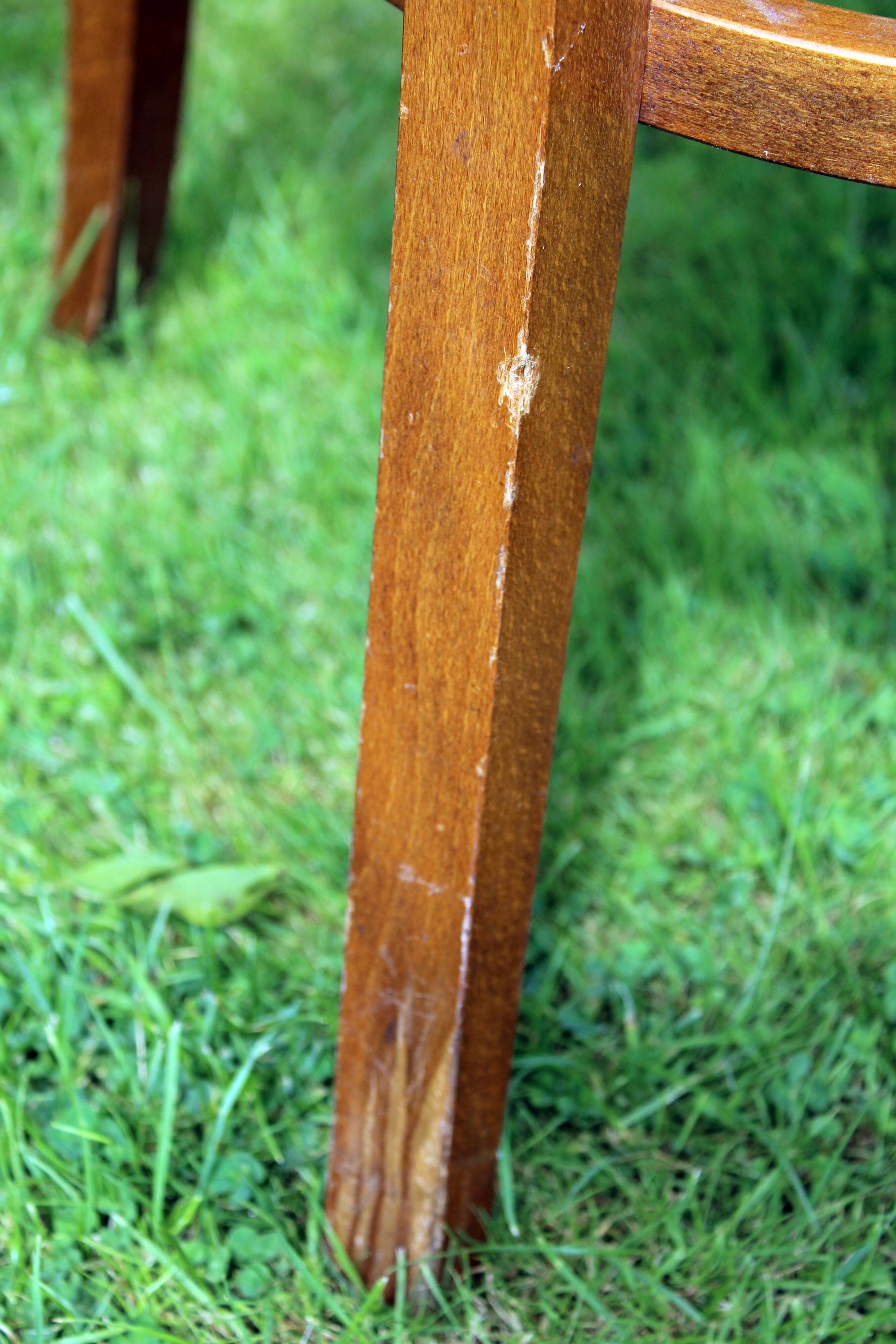 6 Baumann chairs, Kandinsky fabric