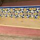 Hand-painted wall shelf