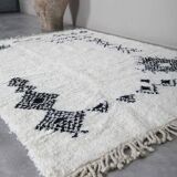Cream Moroccan rug 150/250cm