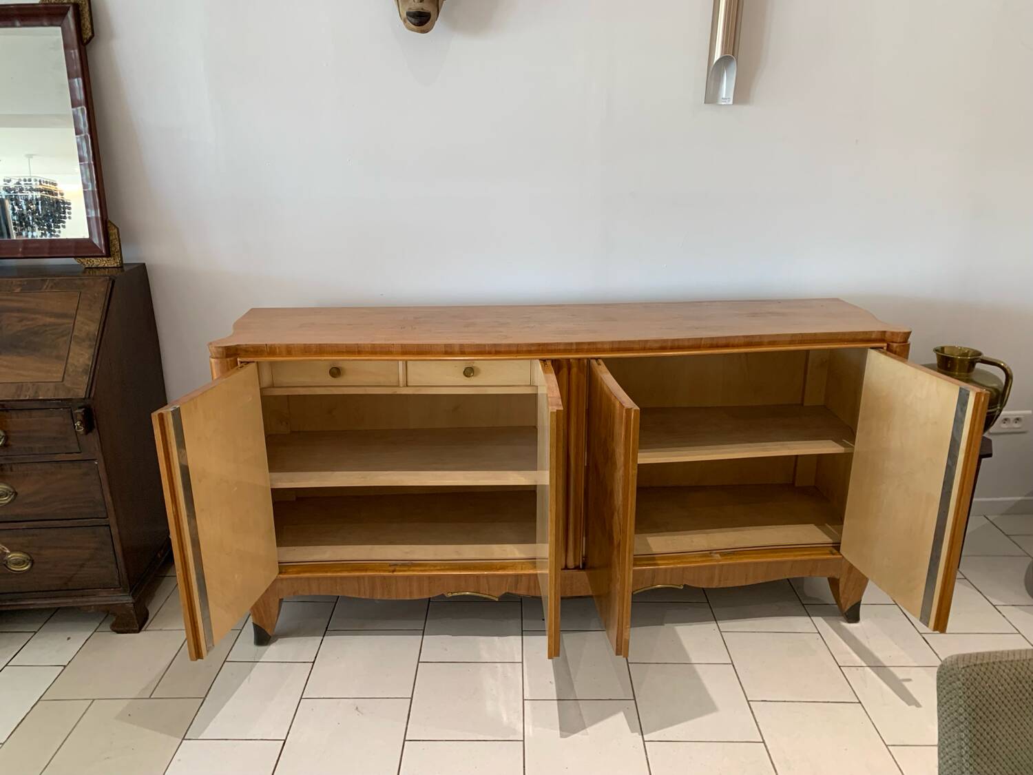 Vintage sideboard, art deco style, 50s