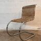 Set of 4 mr10 rattan chairs by mies van der rohe