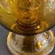 Biot glass candlestick