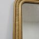 Very large Louis Philippe gilded trumeau mirror