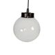 Gispen/Thabur style - pendant lamp - Bauhaus - opaline - Bakelite - 60s