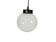 Gispen/Thabur style - pendant lamp - Bauhaus - opaline - Bakelite - 60s