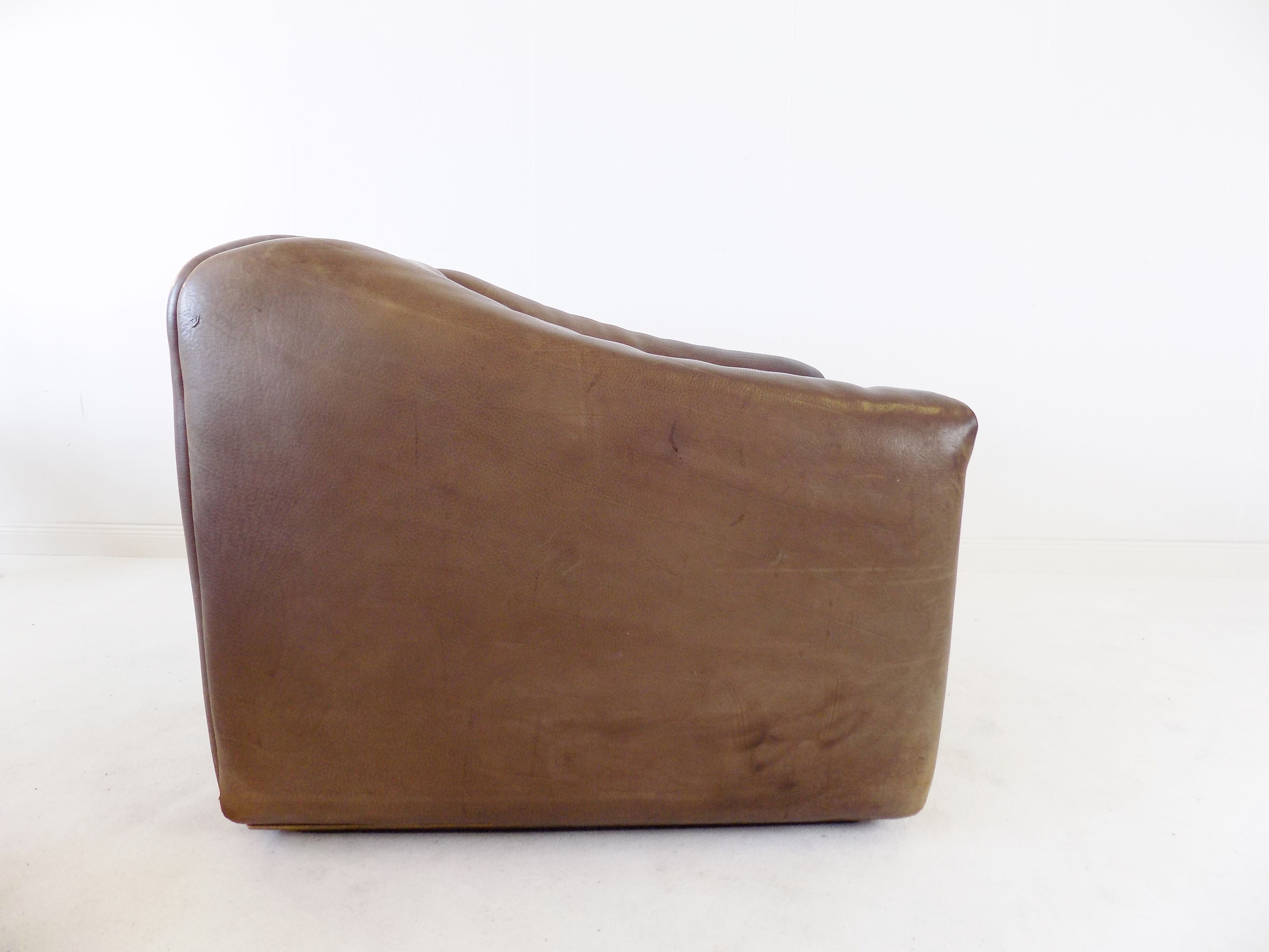 De Sede DS 47 brown leather armchair