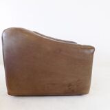 De Sede DS 47 brown leather armchair