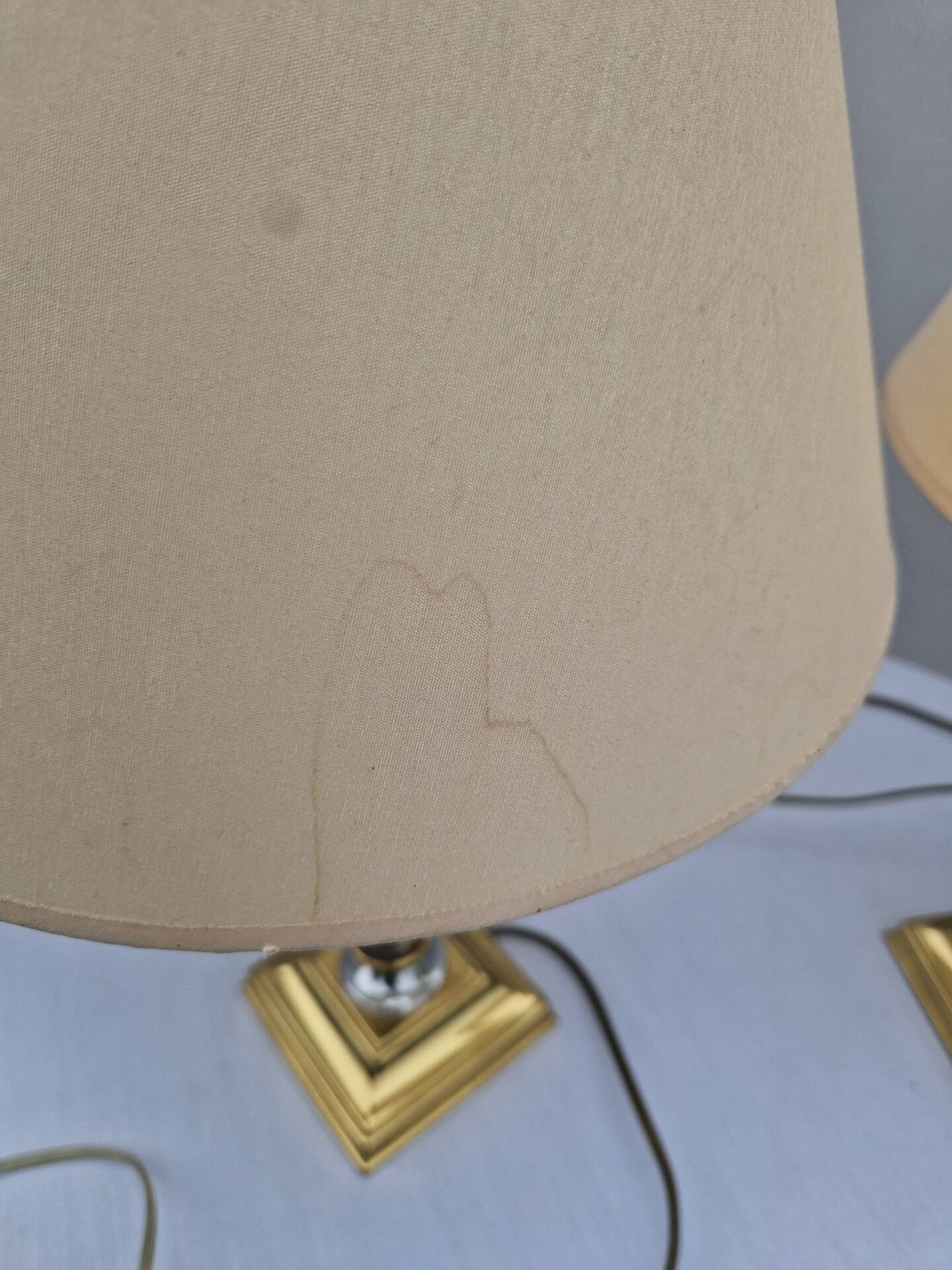 Lot De 2 Lampes Style Hollywoode Regency Marque Je Fassung