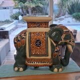 Large ceramic elephant