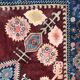 Large carpet old sinkiang done hand 268 x 360 cm