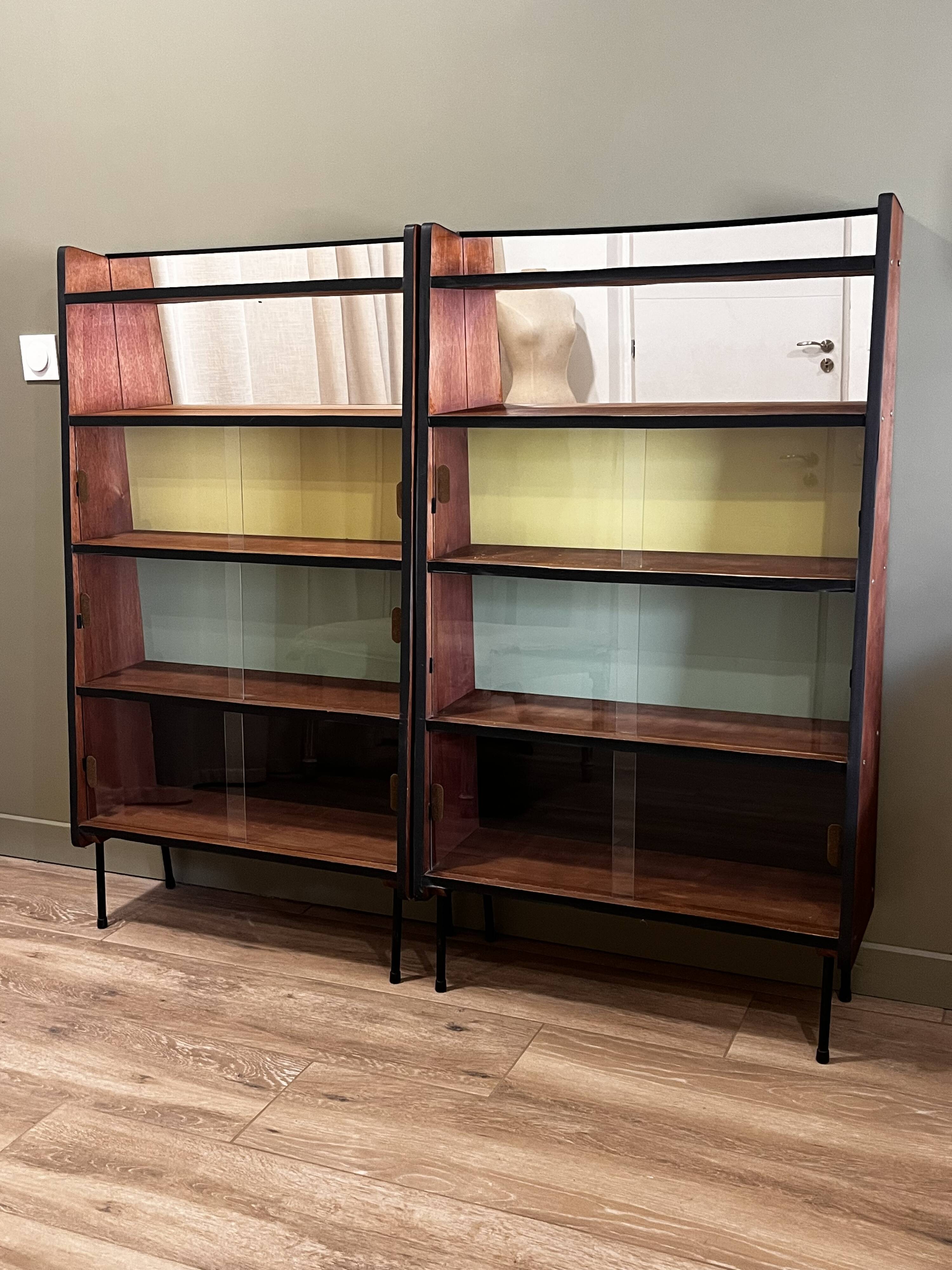Meubles étagères années 60