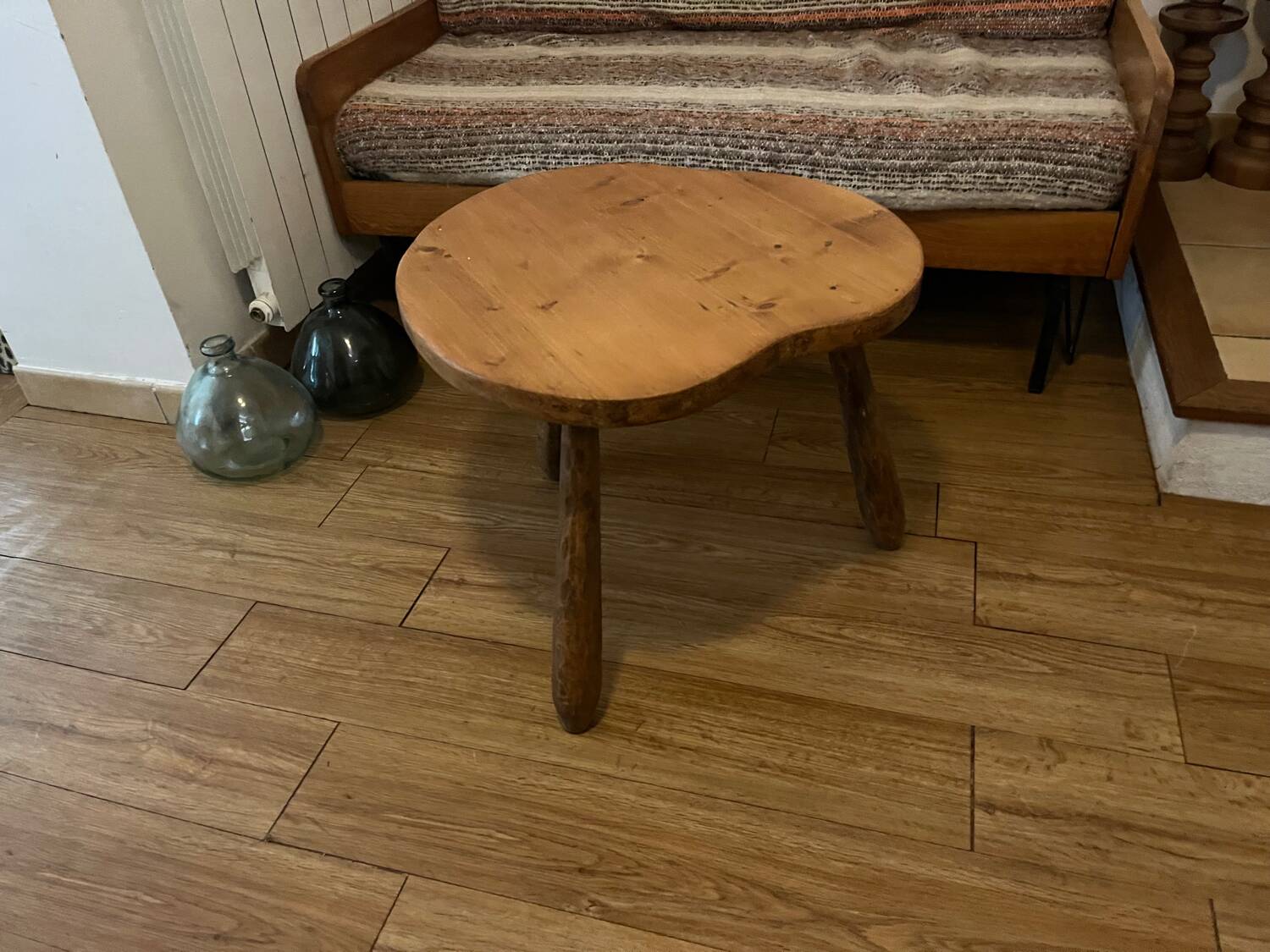 Vintage oak coffee table