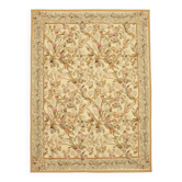 Handmade European Vintage Aubusson Kilim 267 cm x 370 cm