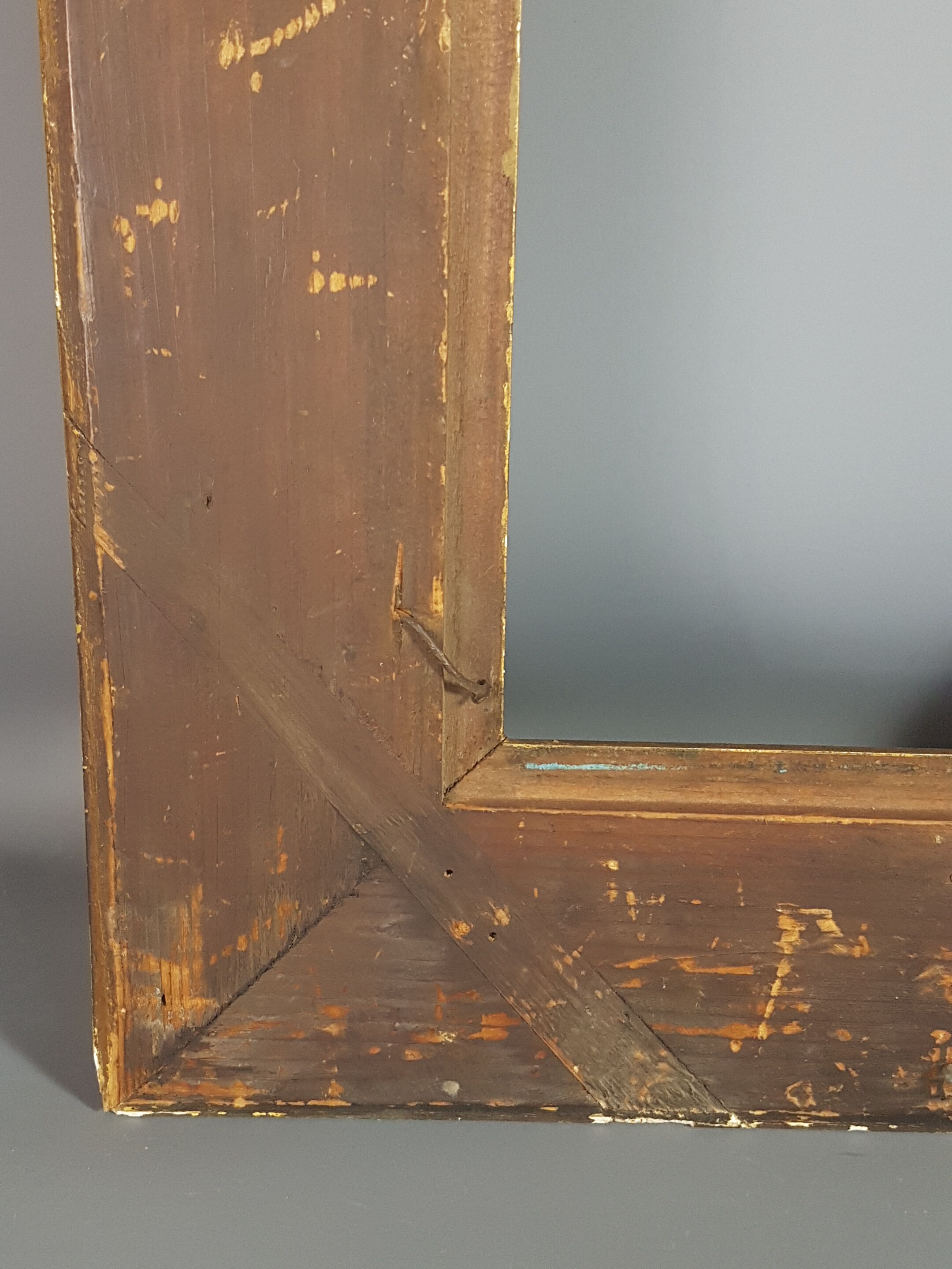 19th century frame with box