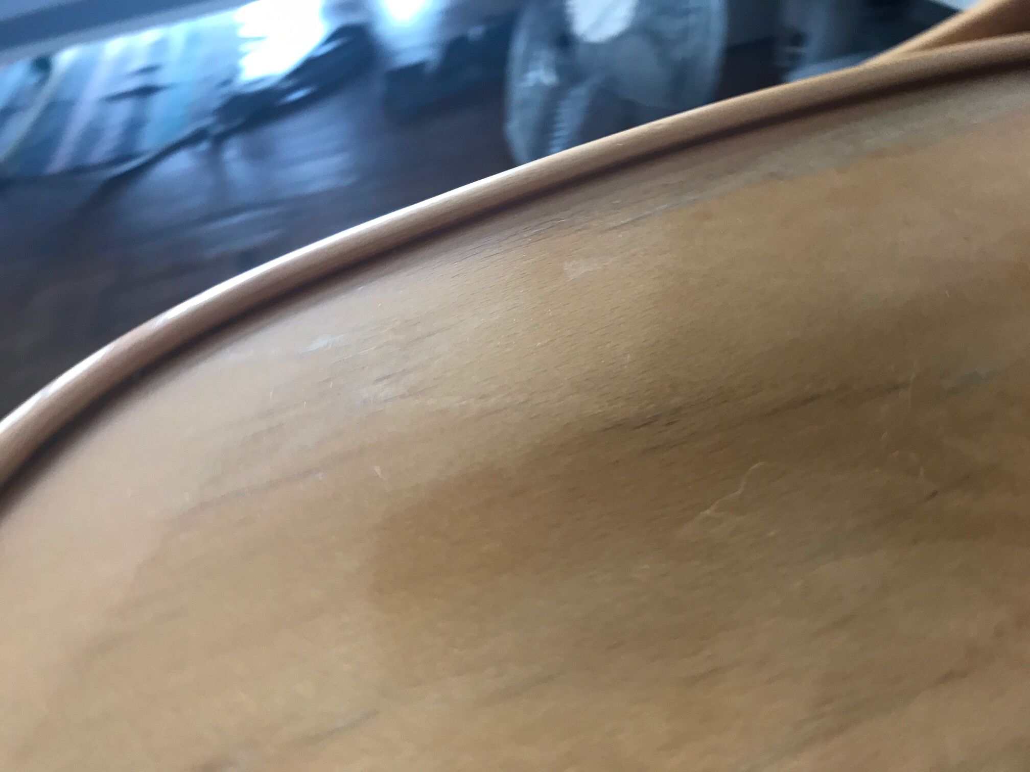 Fauteuil bureau bois Radomsko Zmg Pologne 1950 vintage