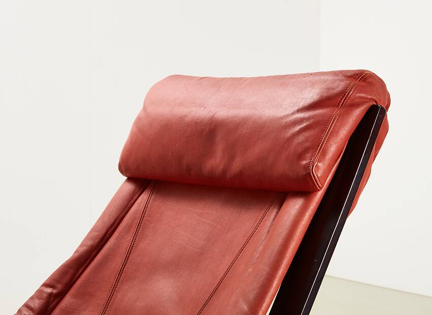 Gae Aulenti Sgarsul Rocking Chair for Poltronova Italy 1962