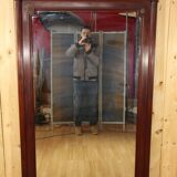 Large Louis XVI Style Mahogany Mirror