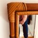 Miroir en rotin