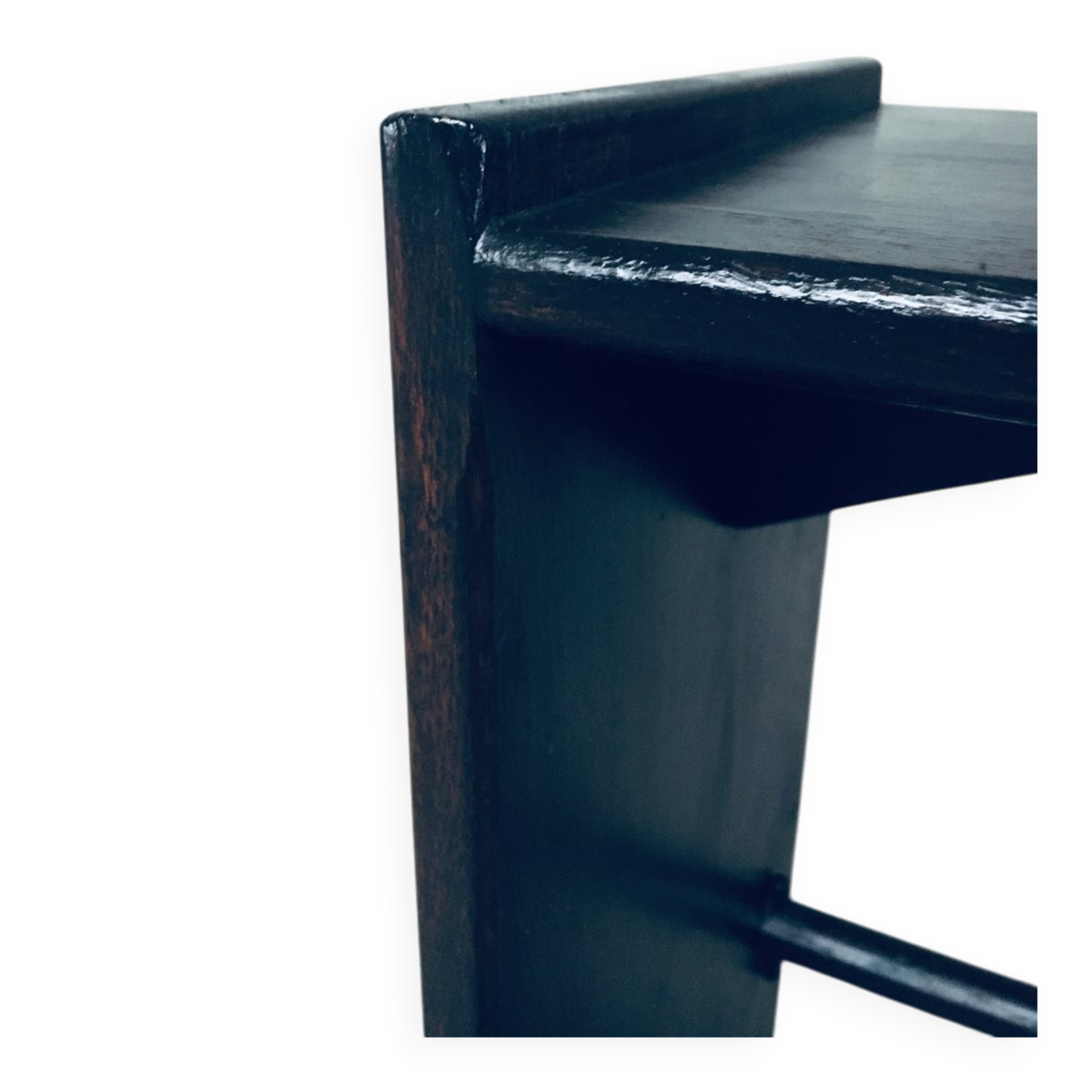 Arts and Crafts Handmade Bar Stools, France, 1920s, Set of 2