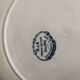 Set of 2 plates Terre de Fer Salins model garland louis XVI