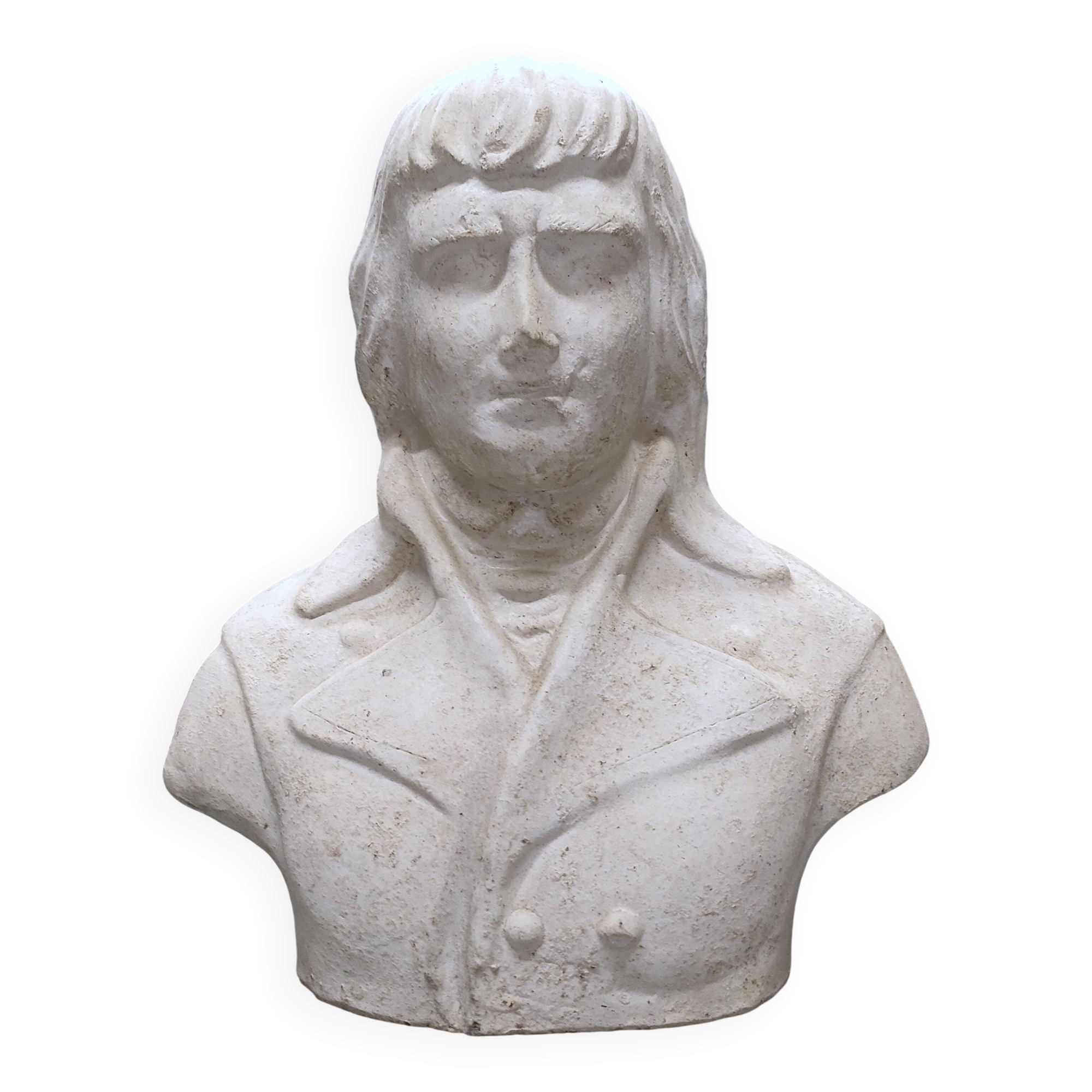 Important Buste Ancien du Général Bonaparte d'après Corbet – Terre Cuite -