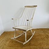 Pair of vintage rocking chairs by Lena Larsson