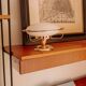 Vintage ceiling light Steinhauer with opal glass
