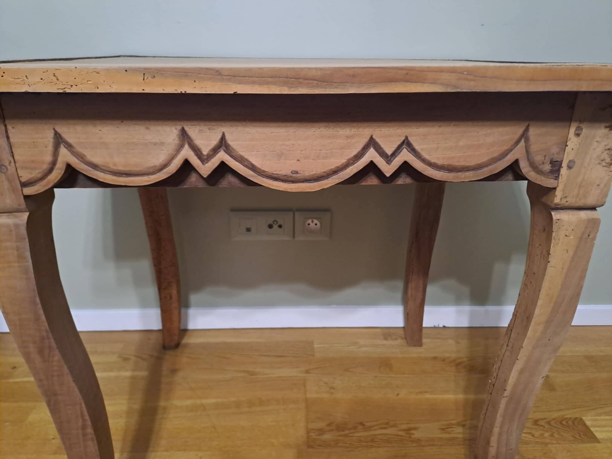 Rustic oak table