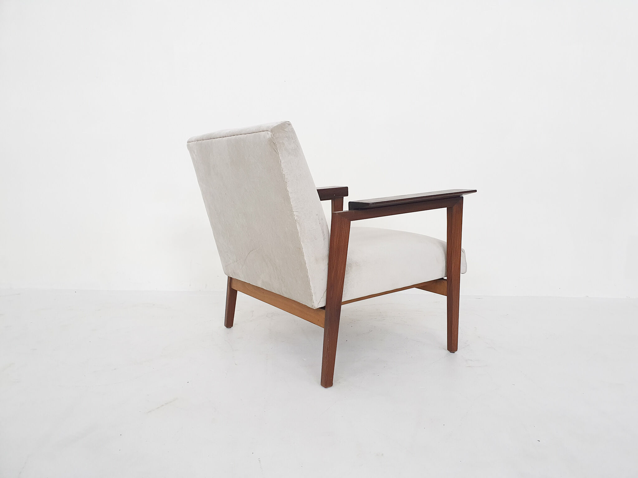 Scandinavian modern teak arm chair 1960