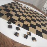 Coffee table, old games table, foldable
