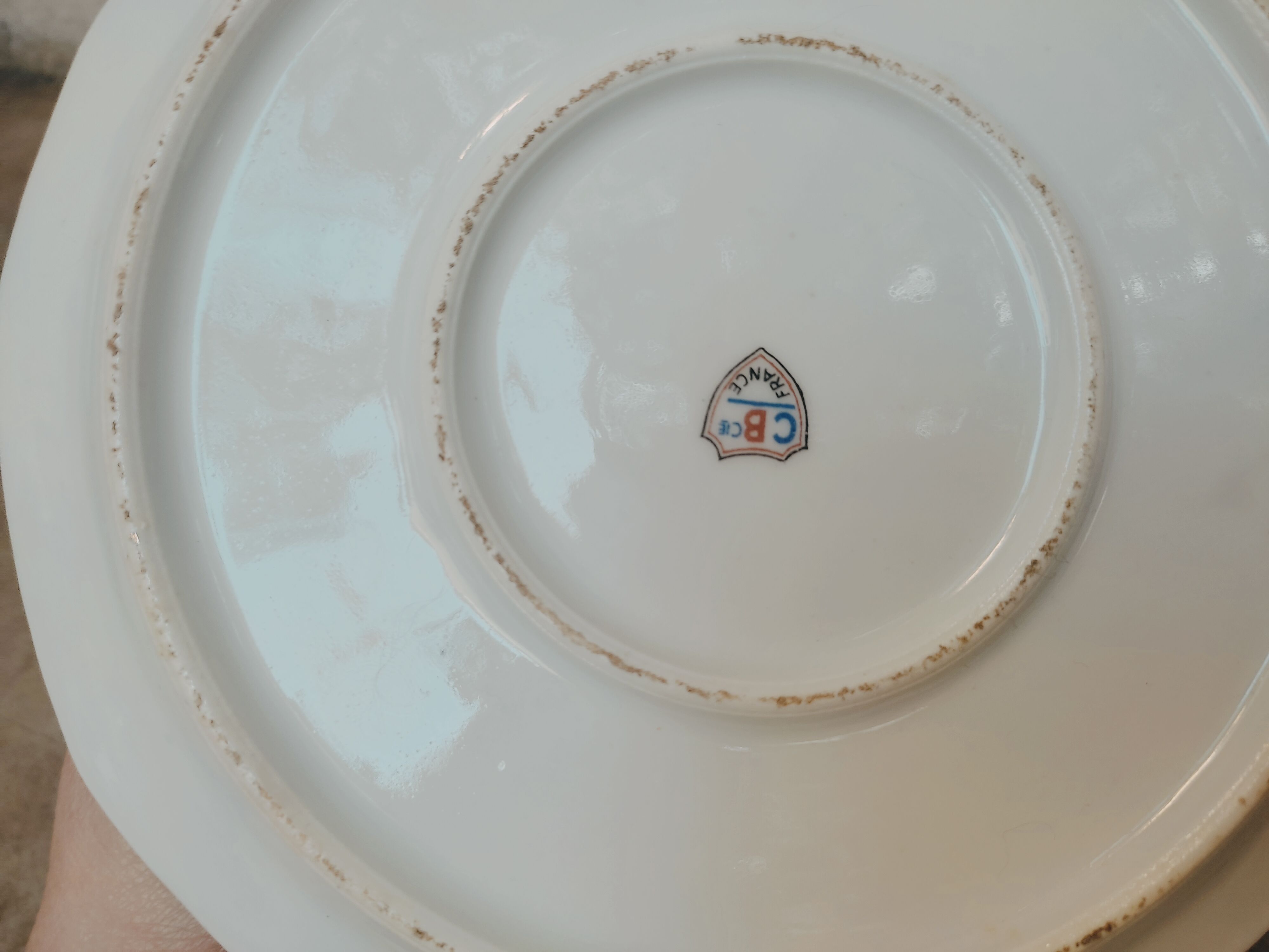 Art deco porcelain gravy boat