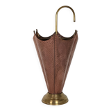 Copper and brass umbrella stands
