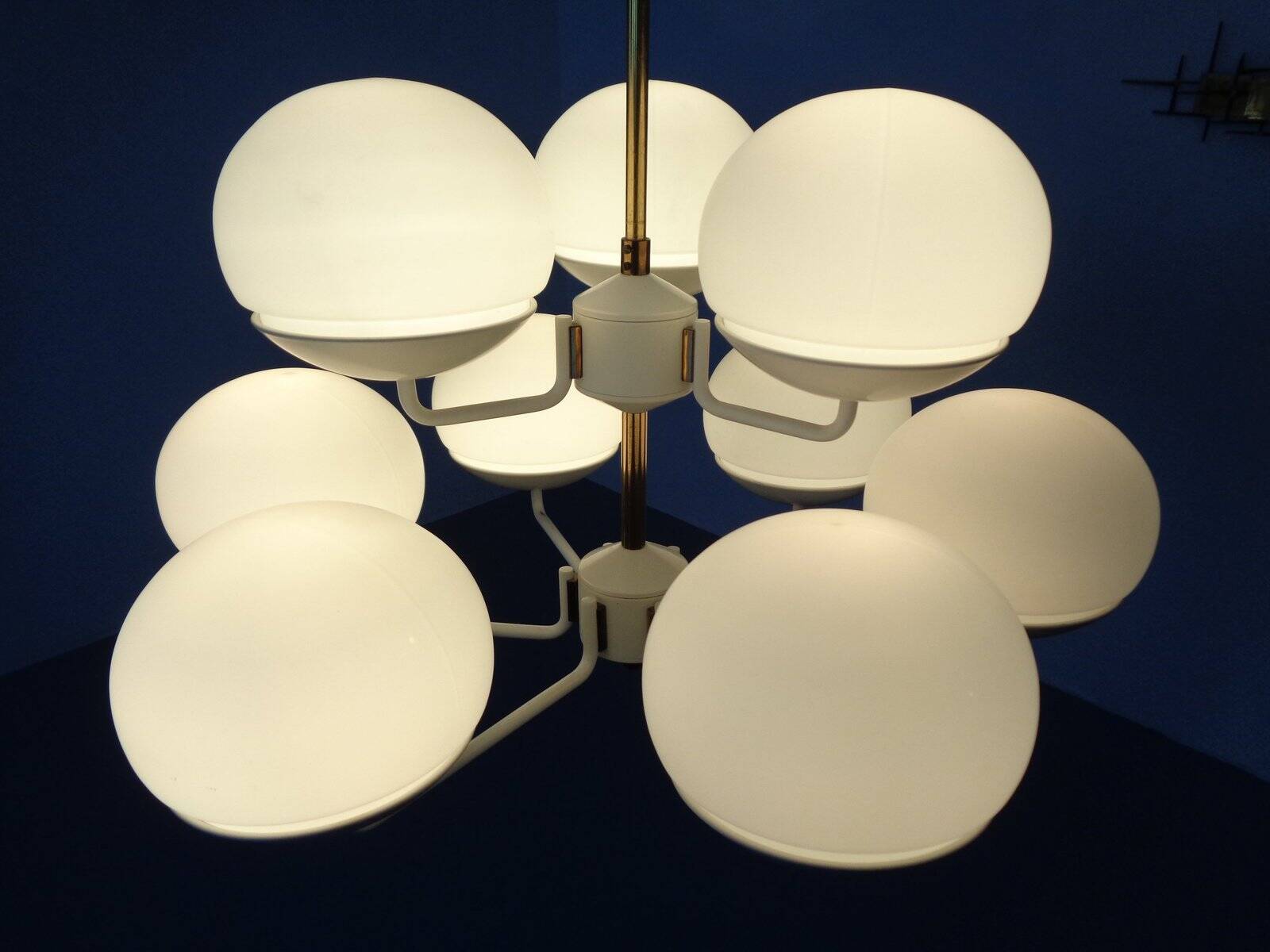 Vintage Sputnik Hanging Lamp from Kaiser Leuchten, 1960s