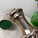 Silver-plated salt and pepper shakers