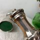 Silver-plated salt and pepper shakers