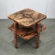 1930s Art Deco Walnut Two-Tier Coffee Table, Czechoslovakia