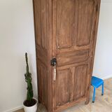 1-door wooden wardrobe