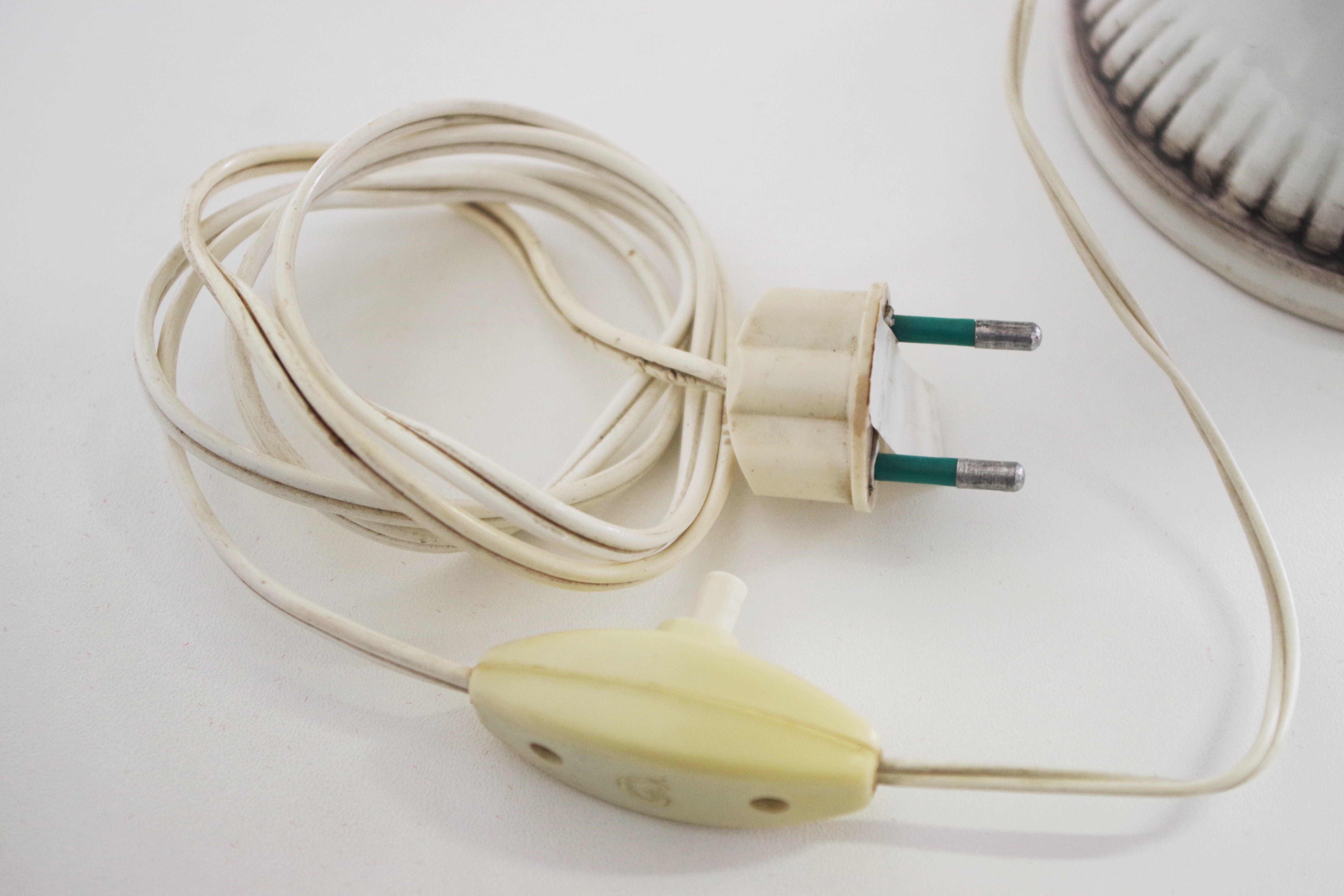 Desk Lamps with Lampshades Day, 1950s, Set of 2