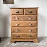 Chiffonier commode chêne 1950