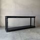 Console en bois massif