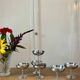 Set of 6 vintage stainless steel dessert bowls