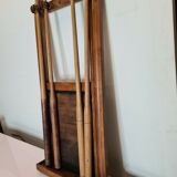 Wooden billiard tail door