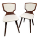 Pair of vintage wooden chairs