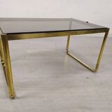 Golden sofa end table