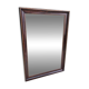 Antique wooden mirror