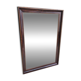 Antique wooden mirror