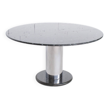 Table lotorosso by Ettore Sottsass, marble, Poltronova publisher, 1965.