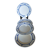 4 Lucie de Badonviller dessert plates